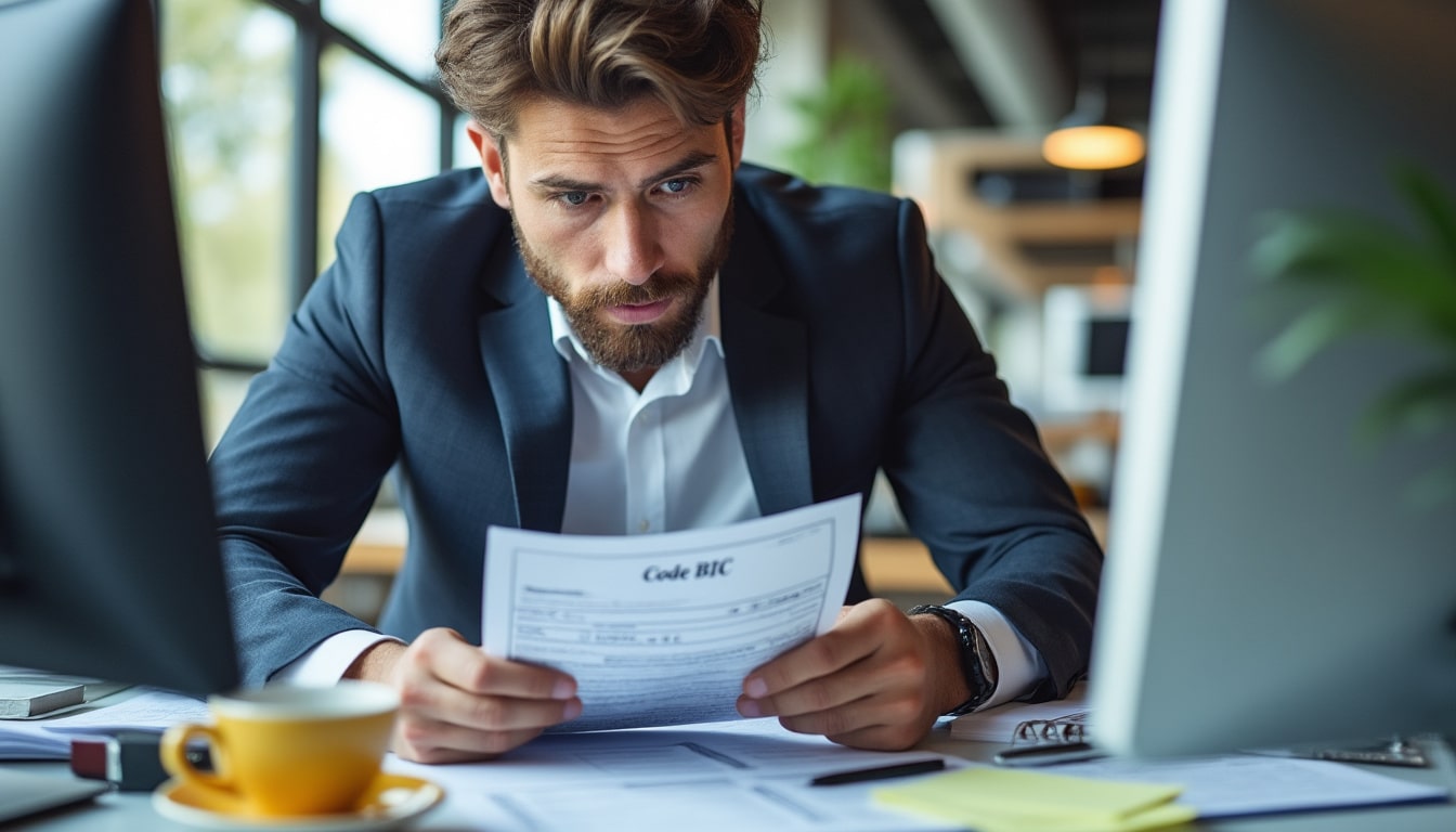 Illustration: Comprendre le rôle essentiel du code BIC dans les transferts bancaires